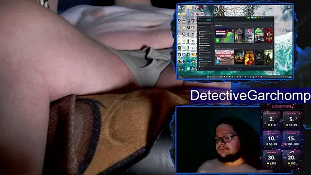 Snapshot of DetChompy chatting on April 7, 2:34 am DetChompy online show from April 7, 2:34 am