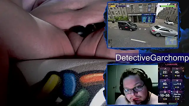 Snapshot of DetChompy chatting on April 9, 6:19 am DetChompy online show from April 9, 6:19 am