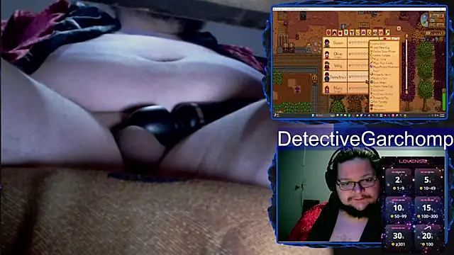 Snapshot of DetChompy chatting on May 3, 2:06 am DetChompy online show from May 3, 2:06 am