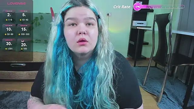 Snapshot of _CandyM1lky_ chatting on October 9, 6:22 am CandyM1lky online show from October 9, 6:22 am