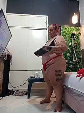 OneLustyBBW online show from June 24, 12:15 pm