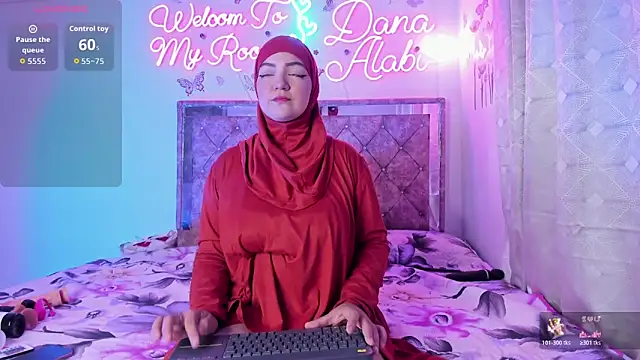 Snapshot of Dana-Alabi chatting on March 6, 1:29 pm Dana-Alabi online show from March 6, 1:29 pm