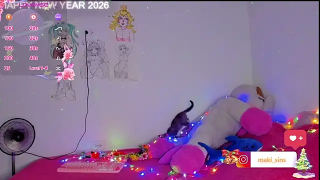 Maki sins online show from January 9, 4:15 am