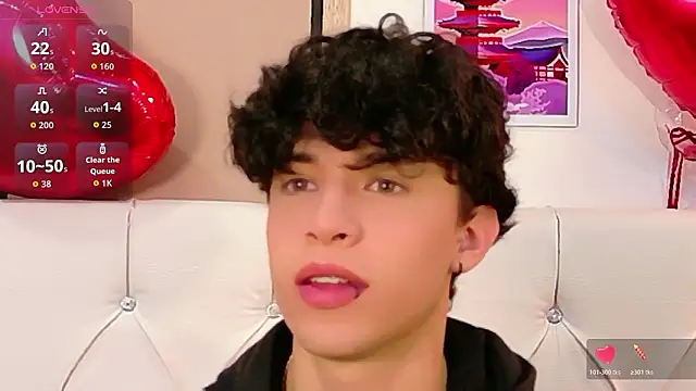 Axel  Evans online show from March 2, 12:12 pm