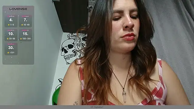 Snapshot of ImSophieFox chatting on April 3, 4:21 am ImSophieFox online show from April 3, 4:21 am
