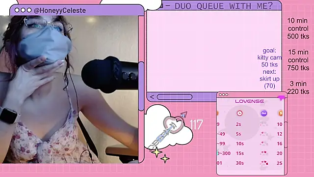 HoneyyCeleste online show from May 12, 6:16 pm