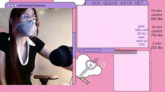 HoneyyCeleste online show from May 13, 6:16 pm