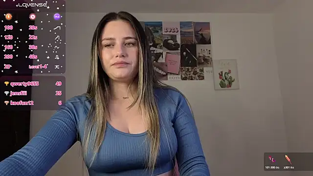 Snapshot of Veronika__Winslow_ chatting on April 4, 7:50 am Veronika Winslow online show from April 4, 7:50 am