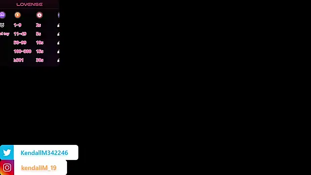  Kendall 19 online show from June 24, 7:46 pm