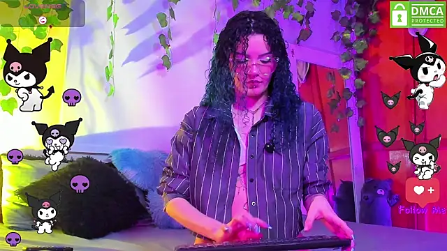 Bluedarkelf888 online show from June 7, 1:21 am