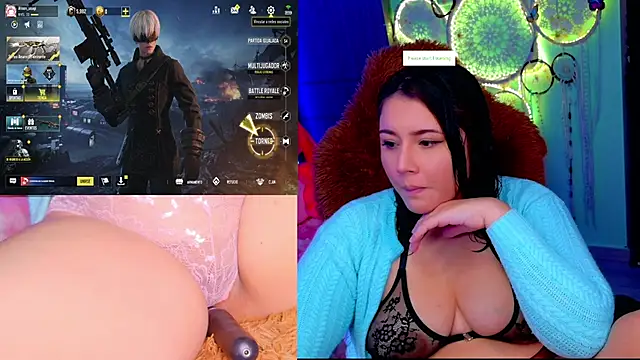 Snapshot of Allison_GAMERS chatting on October 24, 6:59 pm Allison GAMERS online show from October 24, 6:59 pm