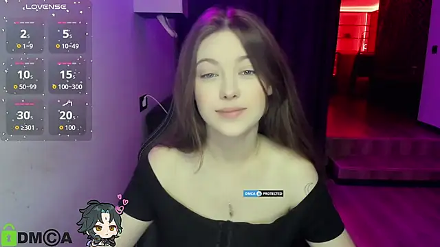 Snapshot of AmourLily chatting on October 8, 6:33 am AmourLily online show from October 8, 6:33 am