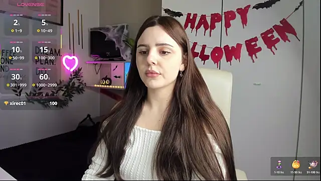 Snapshot of LiaWoow chatting on November 1, 2:30 pm LiaWoow online show from November 1, 2:30 pm