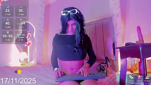 Daniela sanchezx online show from November 17, 7:30 pm