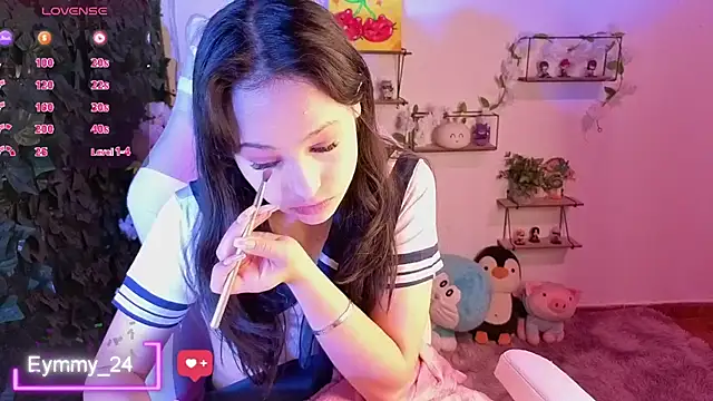 Eymmy 24 online show from June 6, 1:43 am