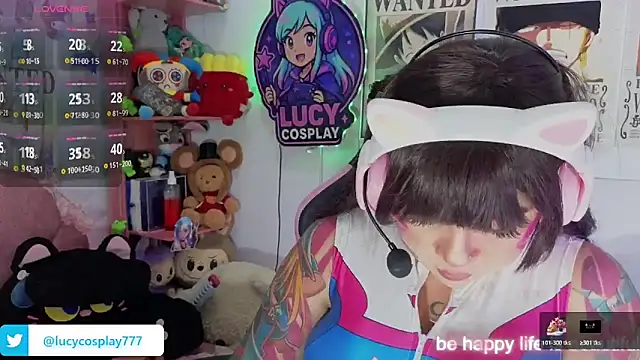 Lucycosplay777 online show from June 10, 2:45 am