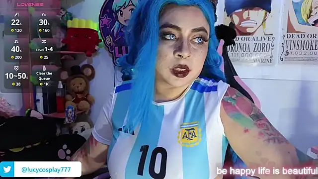 Lucycosplay777 online show from June 12, 10:30 pm
