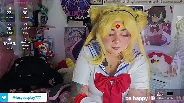 Lucycosplay777 online show from July 11, 4:21 pm
