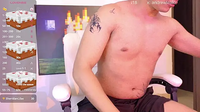 Snapshot of an_drew18 chatting on May 4, 2:57 pm an drew18 online show from May 4, 2:57 pm