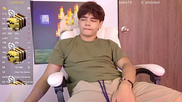 an drew18 online show from July 5, 4:36 pm
