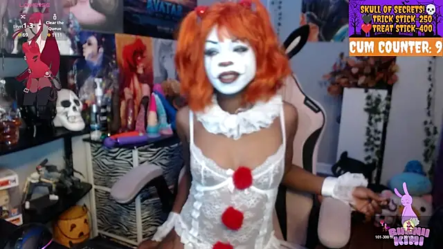 Snapshot of bunniikimi chatting on October 29, 2:30 pm bunniikimi online show from October 29, 2:30 pm