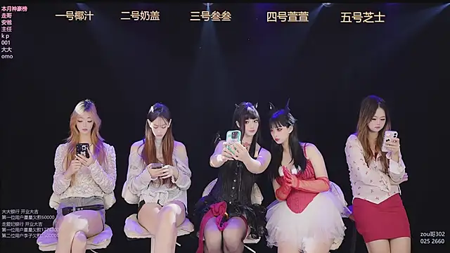 Snapshot of Luming005 chatting on November 1, 7:43 am Luming005 online show from November 1, 7:43 am