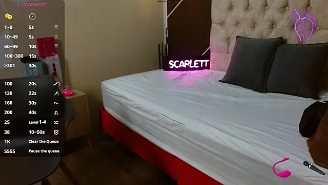 ScarletHott  online show from December 3, 11:41 am