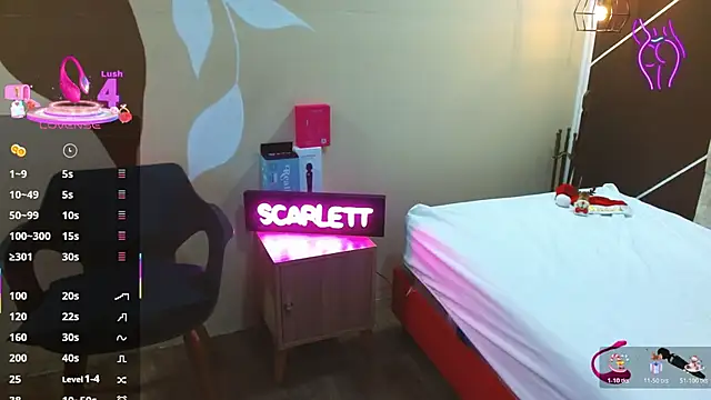 ScarletHott  online show from December 18, 11:49 am