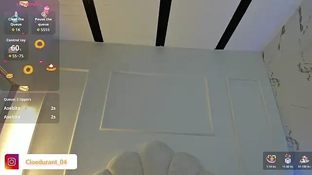 Cloedurant online show from February 6, 8:01 pm