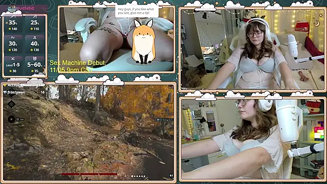 Snapshot of ithuriella chatting on November 5, 3:06 am ithuriella online show from November 5, 3:06 am