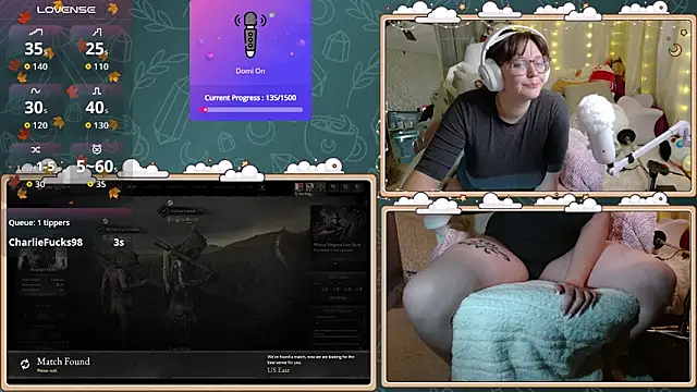 Snapshot of ithuriella chatting on November 12, 5:41 am ithuriella online show from November 12, 5:41 am