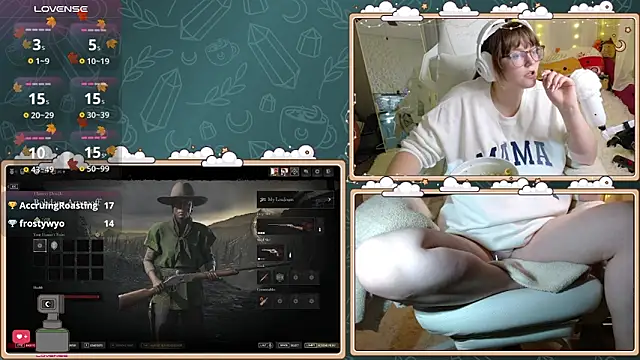 Snapshot of ithuriella chatting on November 14, 3:38 am ithuriella online show from November 14, 3:38 am