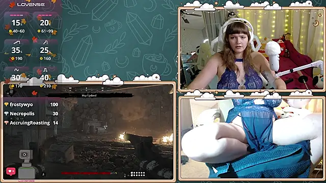 Snapshot of ithuriella chatting on November 27, 4:36 am ithuriella online show from November 27, 4:36 am