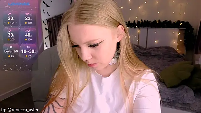 RebeccaAster online show from December 20, 9:11 pm