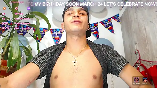 Angel latinboy online show from March 9, 4:22 pm