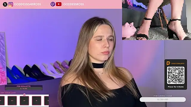 GoddessRoss online show from November 7, 6:19 pm