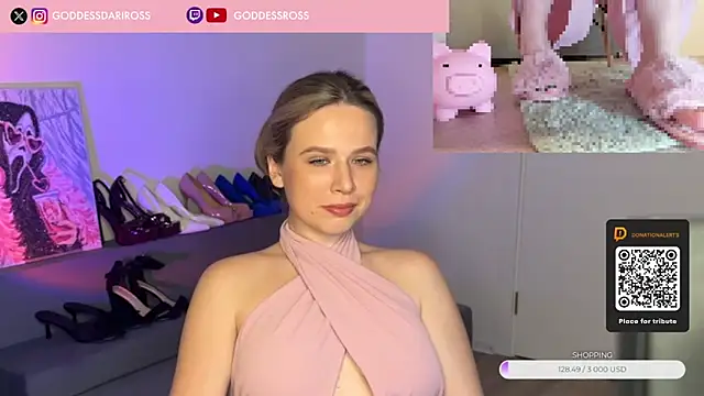 GoddessRoss online show from November 13, 6:18 pm