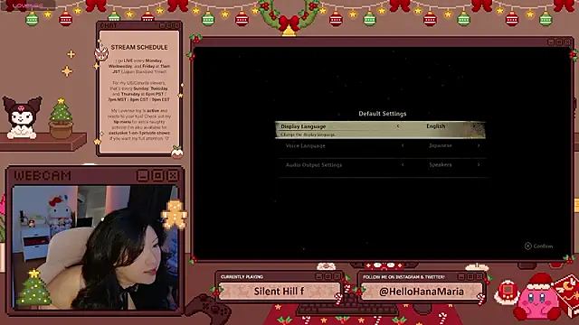 HanaMaria online show from November 26, 2:23 am