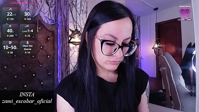 Snapshot of Zami_Escobar_of chatting on December 19, 6:48 pm Zami Escobar of online show from December 19, 6:48 pm