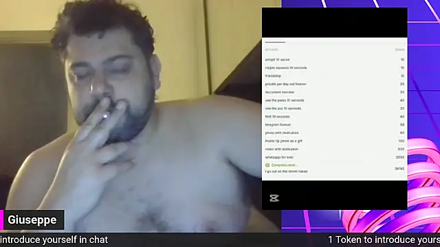 giuseppelovisi85 online show from October 25, 6:32 am