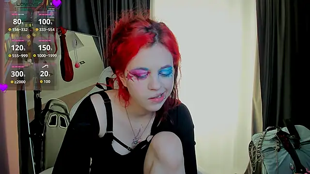 Snapshot of NoelleGothicShadow chatting on November 19, 7:41 am NoelleGothicShadow online show from November 19, 7:41 am