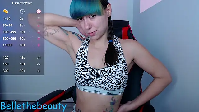 bellethebeauty20 online show from January 22, 5:38 pm
