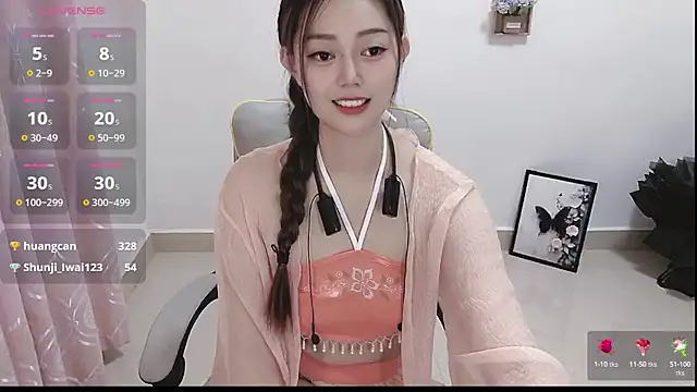 Snapshot of Abb-qiaoyi chatting on October 17, 2:15 am Abb-qiaoyi online show from October 17, 2:15 am