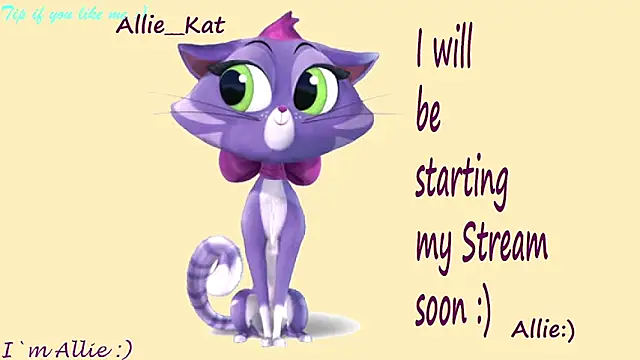Snapshot of Allie_Kat chatting on May 23, 2:21 pm Allie Kat online show from May 23, 2:21 pm
