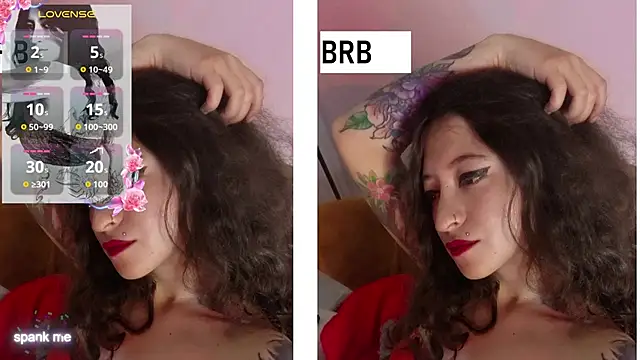 Snapshot of Roshhell1 chatting on November 5, 8:25 am Roshhell1 online show from November 5, 8:25 am