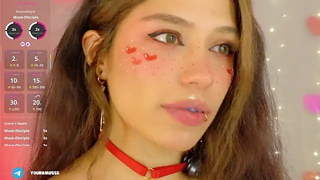 Snapshot of yourrmuse chatting on February 16, 5:47 am yourrmuse online show from February 16, 5:47 am