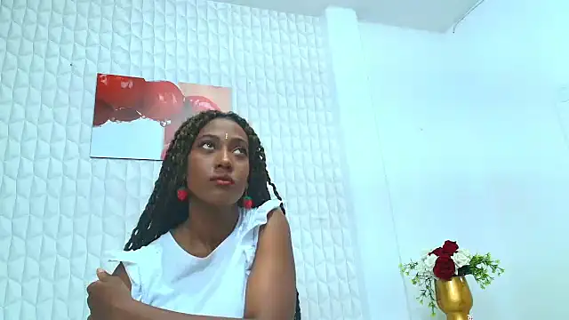 Snapshot of GhanimaBrooks chatting on October 20, 11:43 am GhanimaBrooks online show from October 20, 11:43 am