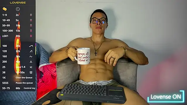 adriel escalante online show from July 9, 2:37 am