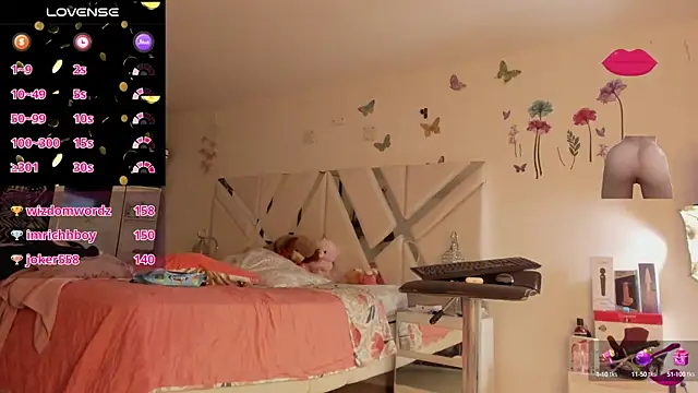 sexyzoe 69 online show from January 2, 2:00 am