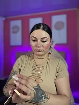 Snapshot of Megaan__More chatting on February 15, 7:51 am Megaan More online show from February 15, 7:51 am